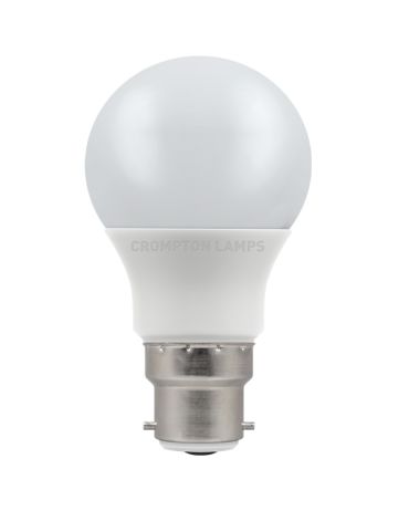 Crompton LED GLS Opal Dim 8.5W 2700K BC-B22
