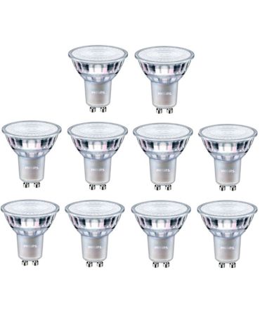 10x Philips Master LEDspot D 4.9-50W GU10 930