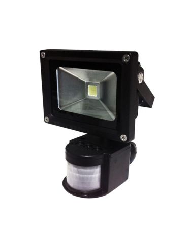 10W LED FLOODLIGHT 100W REPLACEMENT WITH PIR