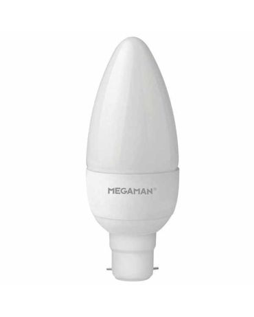Megaman LED Candle 4.9W BC 2800K Opal 143314