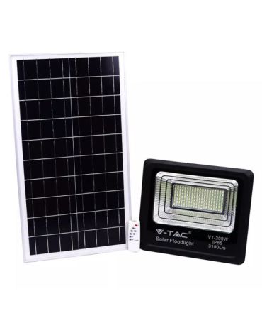 LED 40W Solar floodlight 4000K IP65 VTAC