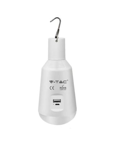 LED Solar 7W Rechargable bulb CCT 3IN1 IP20