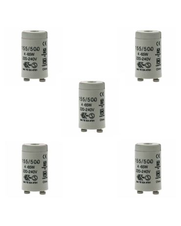 UNIVERSAL STARTER 240V 4-65W (5 PACK)