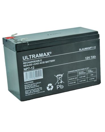 7Ah 12V UltraMax Lead Acid Battery NP7-12