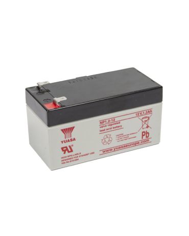 Yuasa NP1.2-12 VRLA Battery 12V 1.2Ah