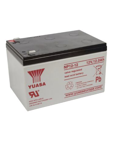 Yuasa NP12-12 VRLA Battery 12V 12Ah
