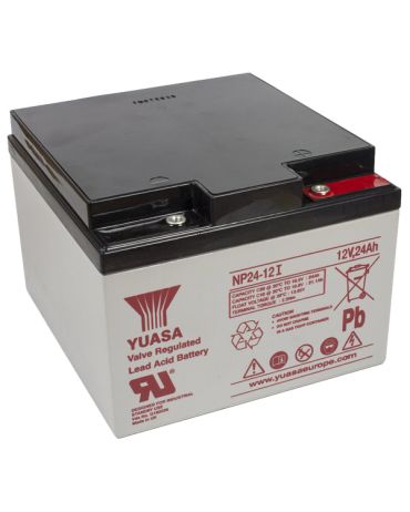 Yuasa NP24-12I VRLA Battery 12V 24Ah
