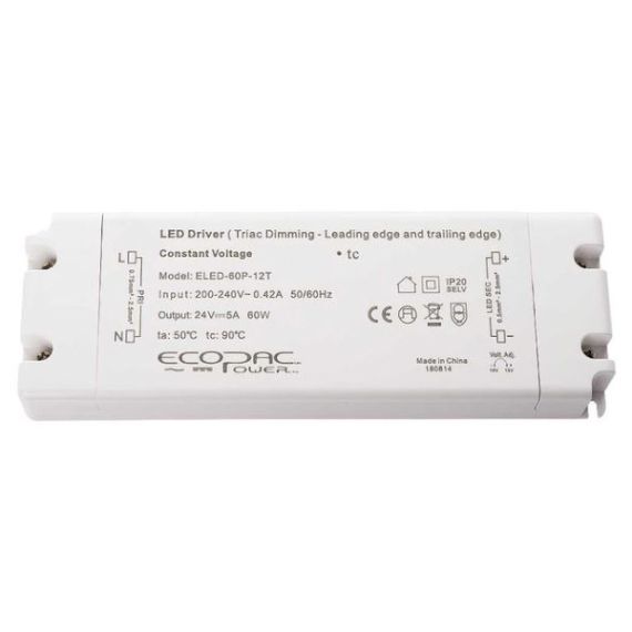 Driver 24V IP20 DIMMABLE 60W