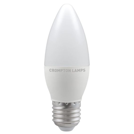 Crompton LED Candle 5.5w E27 4000K  Dimmable