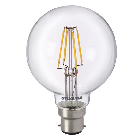 LED Filament Globe SYLVANIA Toledo 5w B22d