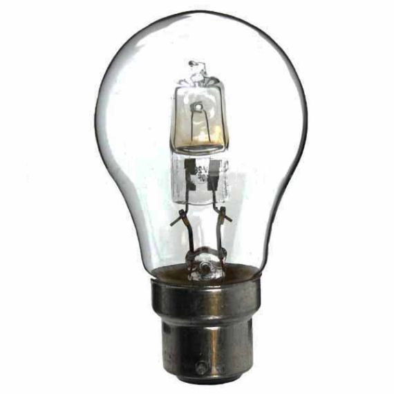 Low Energy Halogen Light Bulb 240V 70W B22D