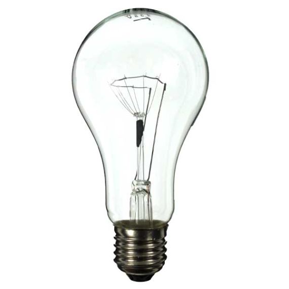 GLS Light Bulb 240V 200W E27 Clear