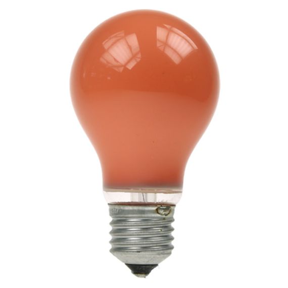 GLS Light Bulb 240V 25W E27 Amber