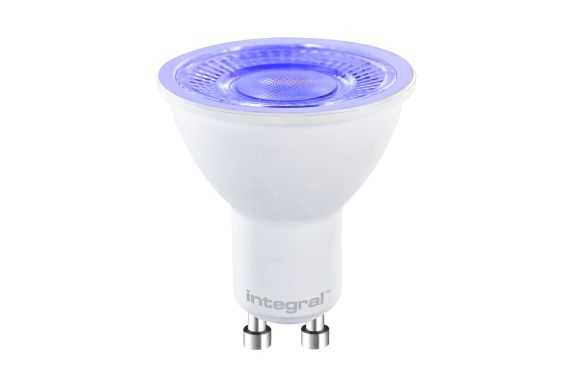 Integral High Power LED GU10 5W BLUE