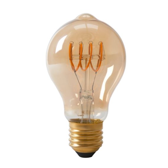 LED Edison Lightbulb 4w E27 Gold Spiral