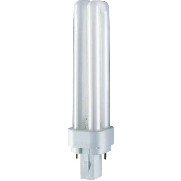 COMPACT FLUORESCENT PLC 26W 2 PIN 865 G24D-3
