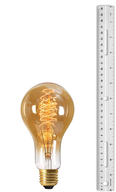 180mm tall big filament bulb